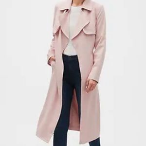 Banana Republic Light Pink Trench Jacket